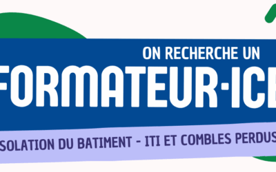 Recherche formateur·ice indépendant·e secteur BTP spécialisé·e en rénovation énergétique, notamment en isolation thermique par l’intérieur (ITI)